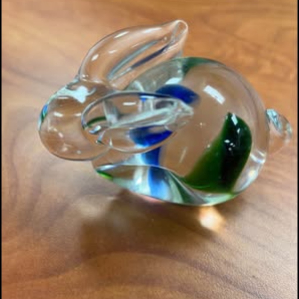 Glass bunny